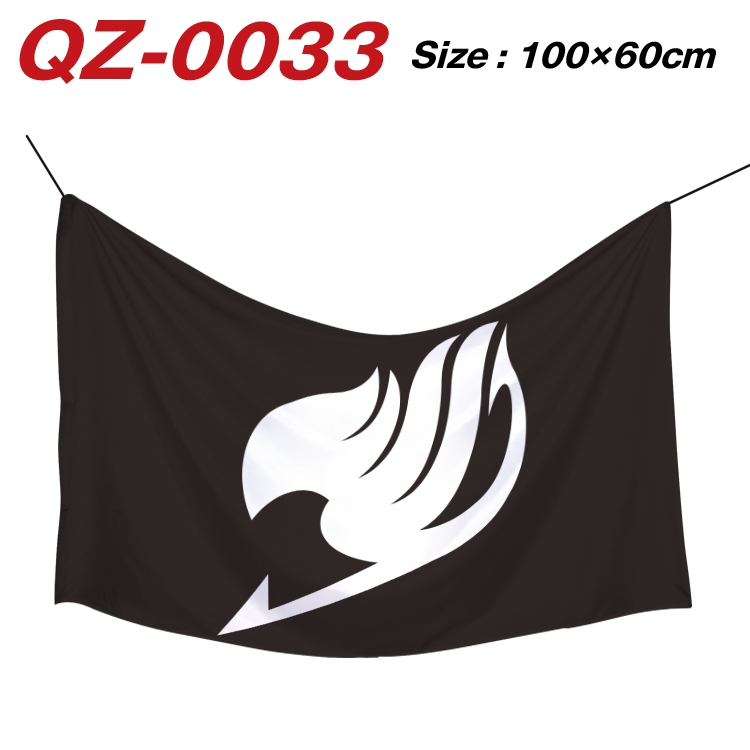 Fairy tail  Full Color Watermark Printing Banner 100X60CM QZ-0033