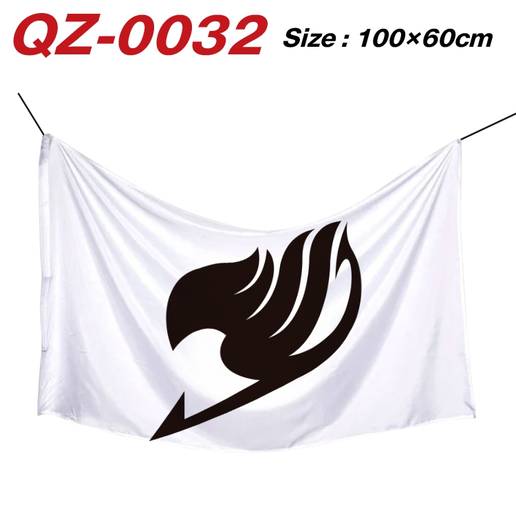 Fairy tail  Full Color Watermark Printing Banner 100X60CM QZ-0032