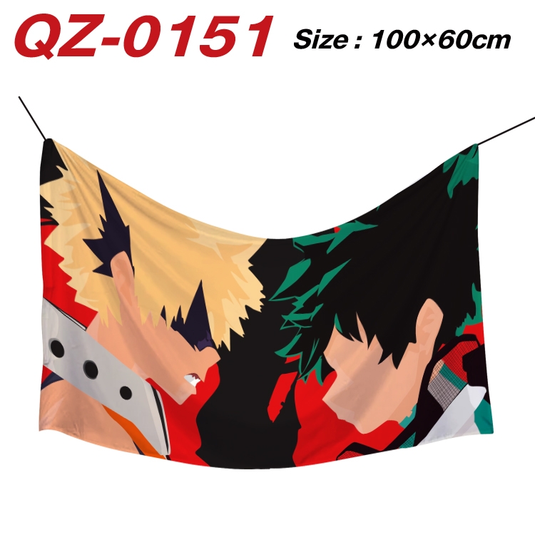 My Hero Academia Full Color Watermark Printing Banner 100X60CM QZ-0151