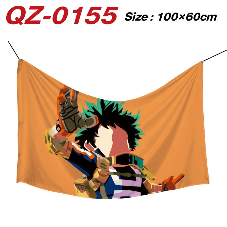 My Hero Academia Full Color Watermark Printing Banner 100X60CM QZ-0155