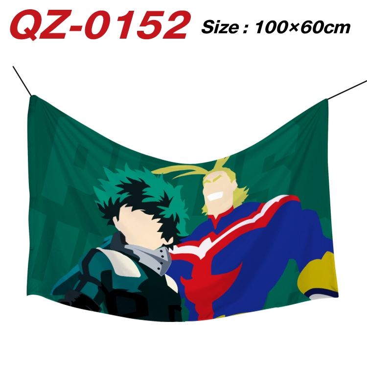 My Hero Academia Full Color Watermark Printing Banner 100X60CM QZ-0152