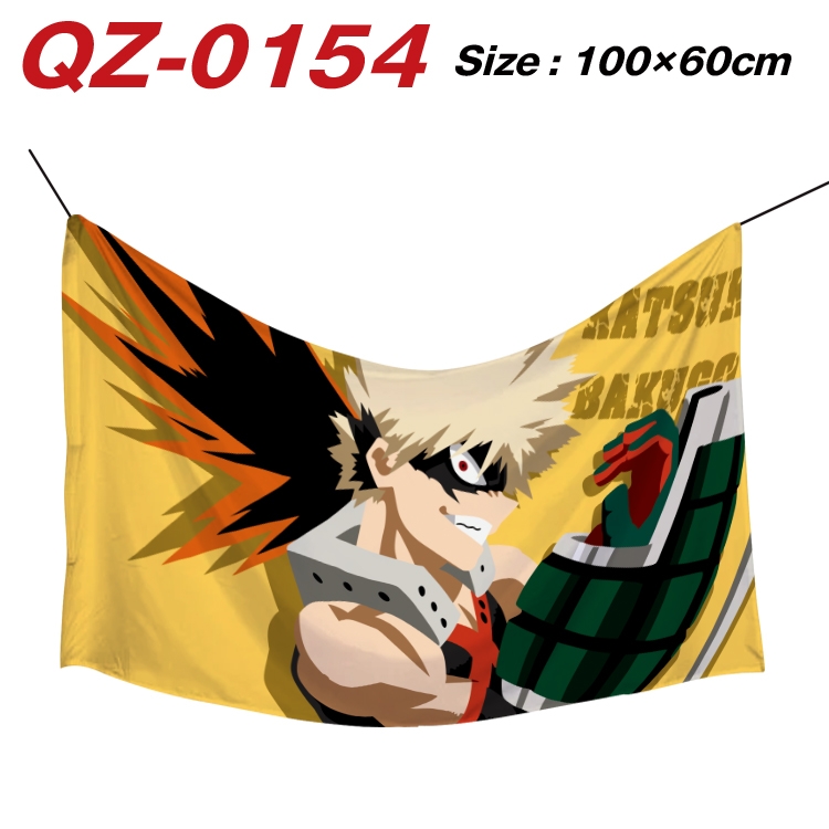 My Hero Academia Full Color Watermark Printing Banner 100X60CM QZ-0154
