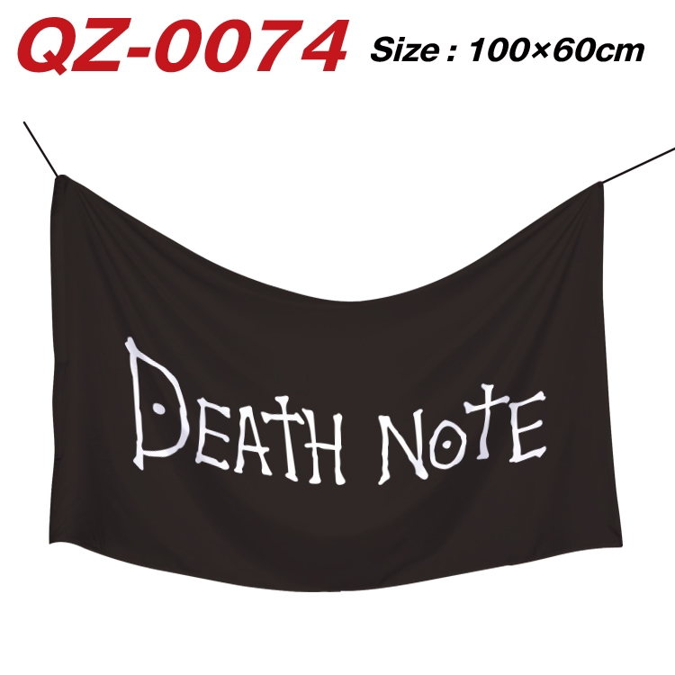 Death note Full Color Watermark Printing Banner 100X60CM QZ-0074