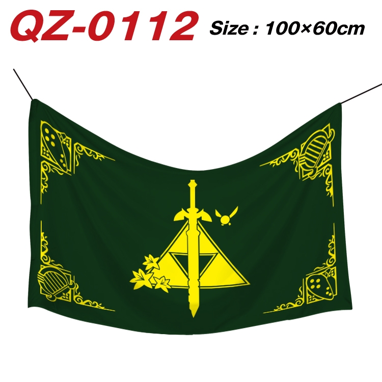 The Legend of Zelda Full Color Watermark Printing Banner 100X60CM QZ-0112
