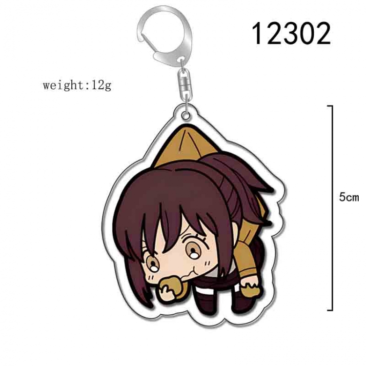 Shingeki no Kyojin Anime Acrylic Keychain Charm  price for 5 pcs 12302