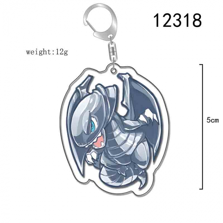 Yugioh Anime Acrylic Keychain Charm  price for 5 pcs 12318