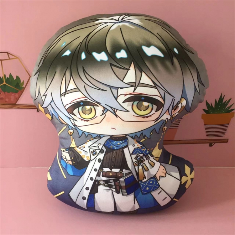 Rainbow Club Ike Anime Double Sided Color Pattern Pillow Cushion