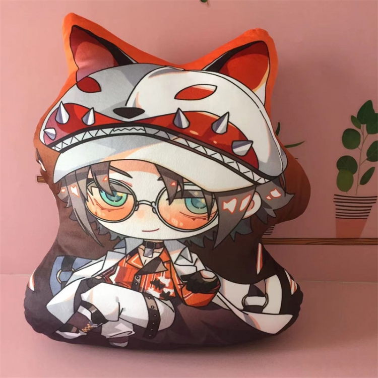 Rainbow Club Mysta  Anime Double Sided Color Pattern Pillow Cushion