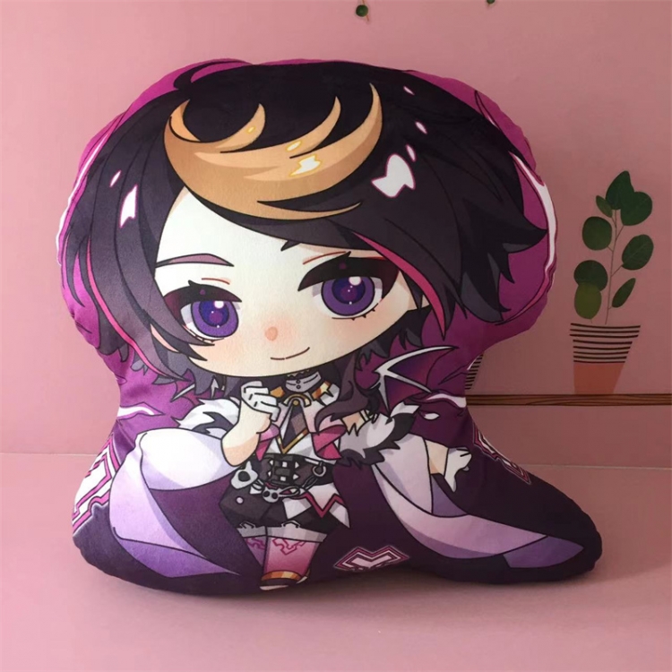 Rainbow Club shu  Anime Double Sided Color Pattern Pillow Cushion