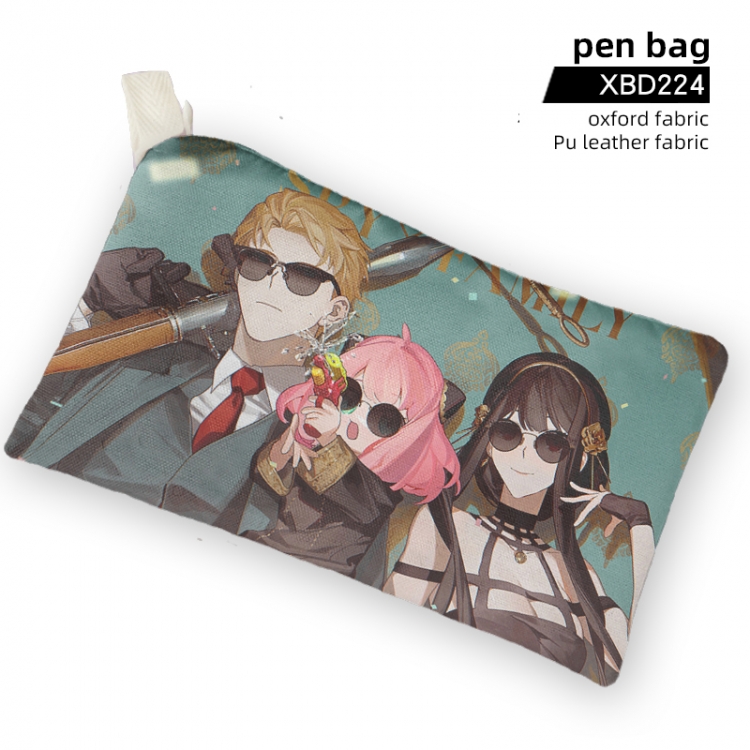 SPY×FAMILY Anime canvas large capacity student stationery pencil case XBD224