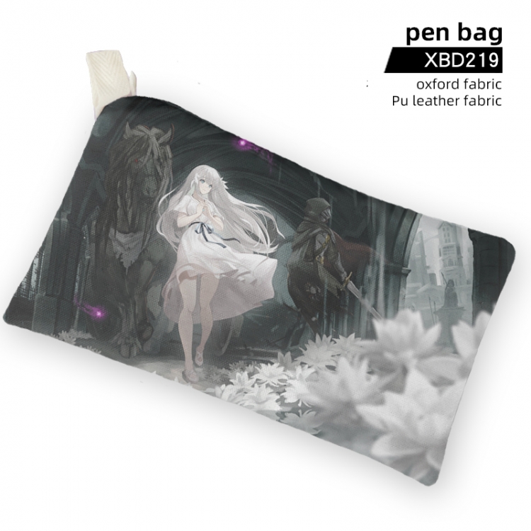 ENDER LILIES: Quietus of the Knights Game canvas large capacity student stationery pencil case XBD219