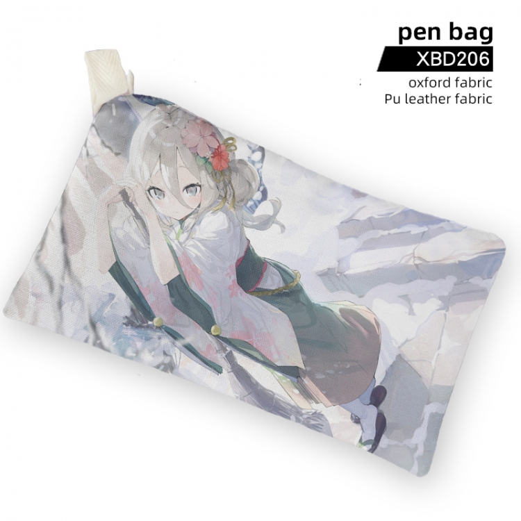 Re:Dive Anime canvas large capacity student stationery pencil case XBD206