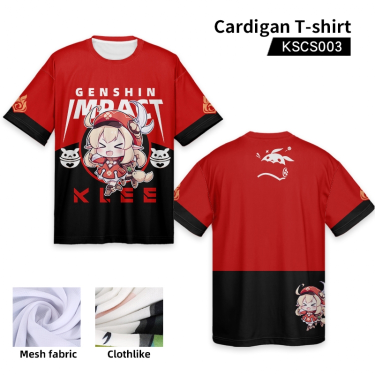 Genshin Impact Gaming Loose T-Shirt KSCS003