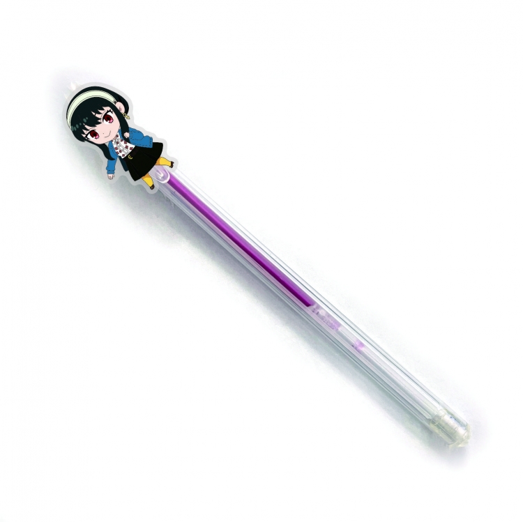 SPY×FAMILY Anime student gel pen and signature pen price for 10 pcs