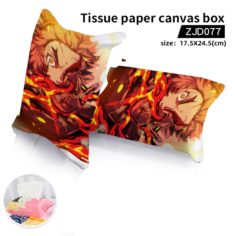 Demon Slayer Kimets Anime tissue bag 17.5x24.5cm ZJD077