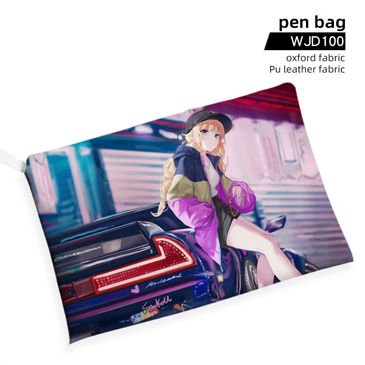 paiduilangkezhugekongming  Anime file bag data bag pencil case WJD100