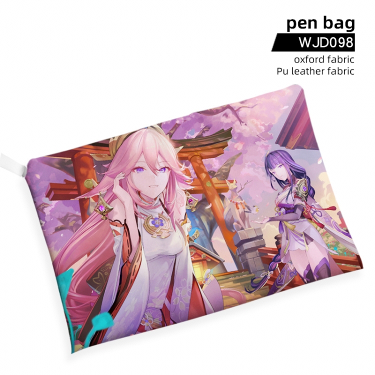 Genshin Impact game file bag data bag pencil case WJD098