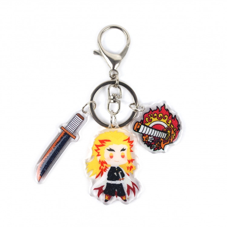 Demon Slayer Kimets  Epoxy keychain bag pendant jewelry price for 2 pcs 8203