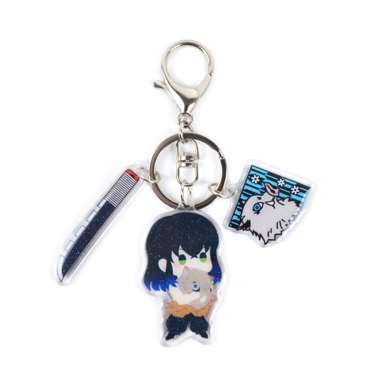 Demon Slayer Kimets  Epoxy keychain bag pendant jewelry price for 2 pcs  8202