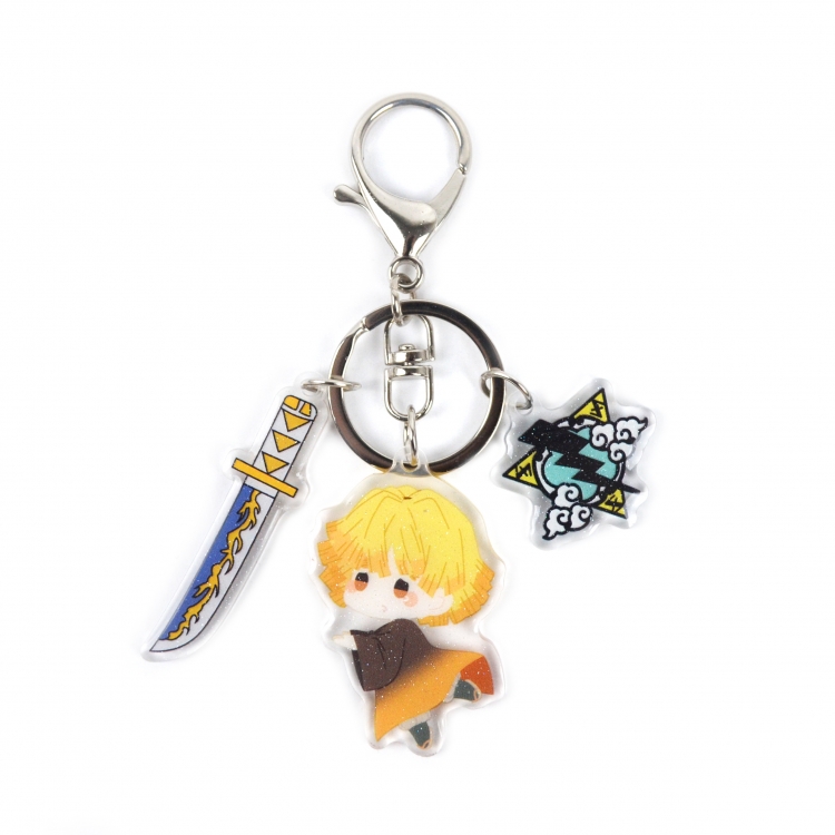 Demon Slayer Kimets  Epoxy keychain bag pendant jewelry price for 2 pcs 8201