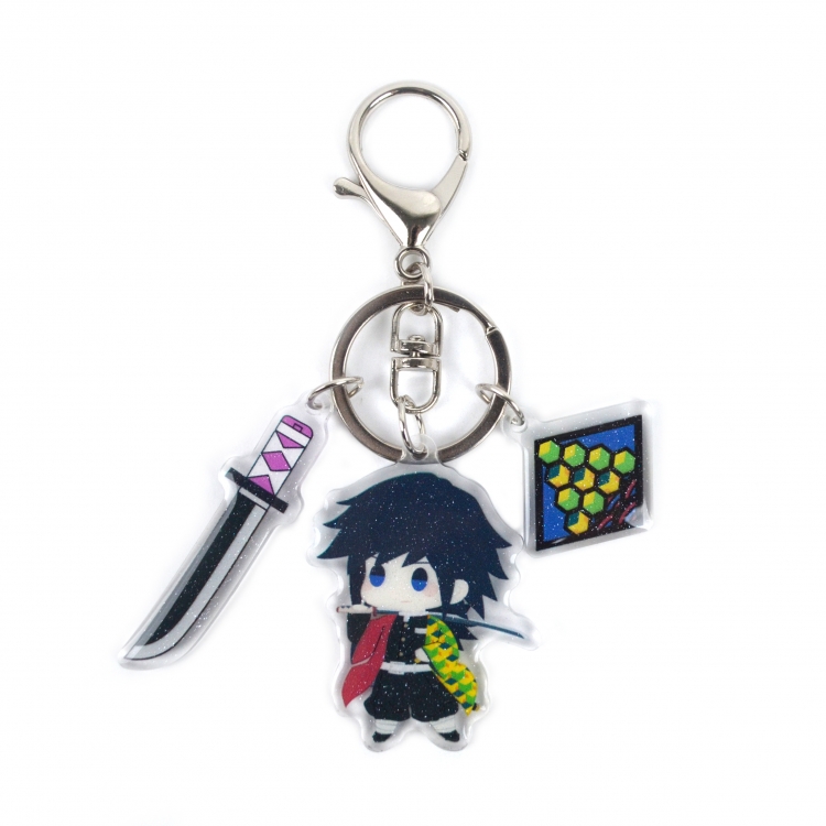 Demon Slayer Kimets  Epoxy keychain bag pendant jewelry price for 2 pcs  8205