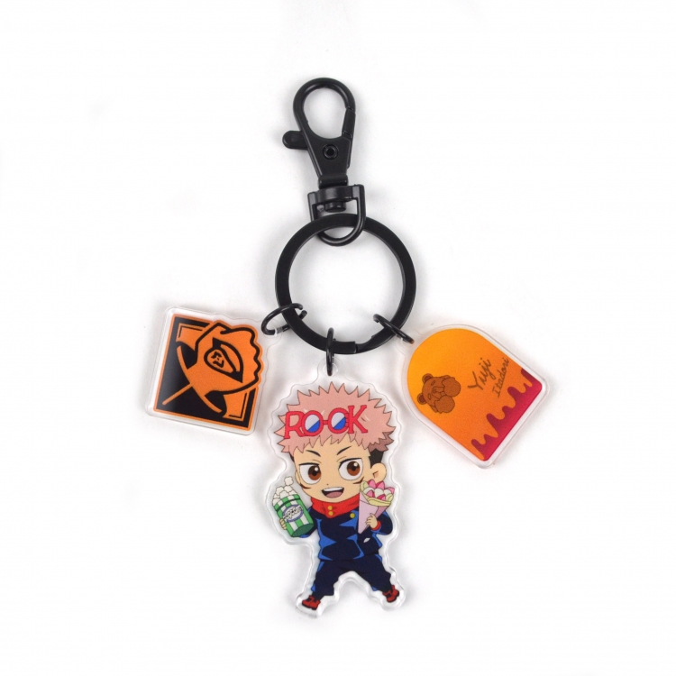 Jujutsu Kaisen Epoxy keychain bag pendant jewelry price for 2 pcs 8269