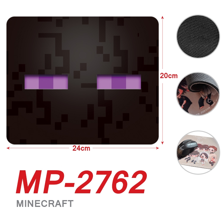 Minecraft Anime Full Color Printing Mouse Pad Unlocked 20X24cm price for 5 pcs MP-2762