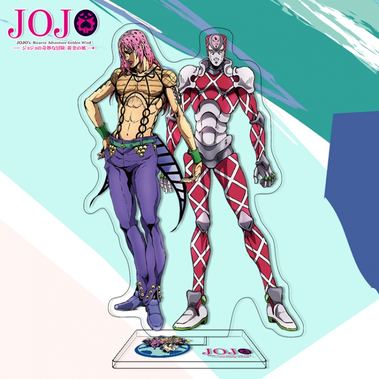 JoJos Bizarre Adventure Anime characters acrylic Standing Plates Keychain 16cm