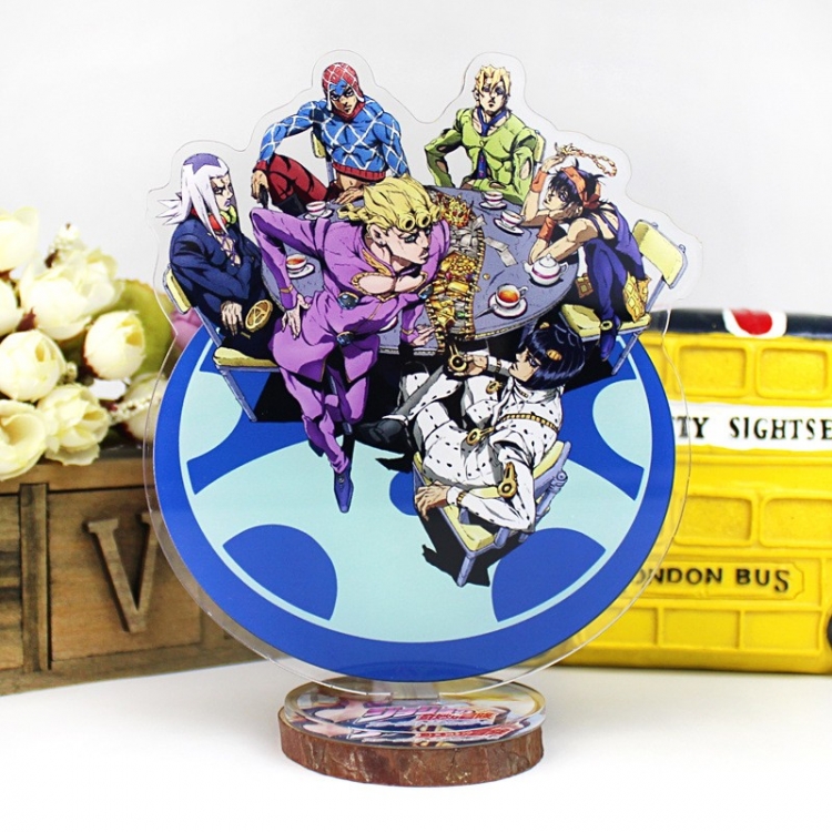 JoJos Bizarre Adventure Anime characters acrylic Standing Plates Keychain 16cm