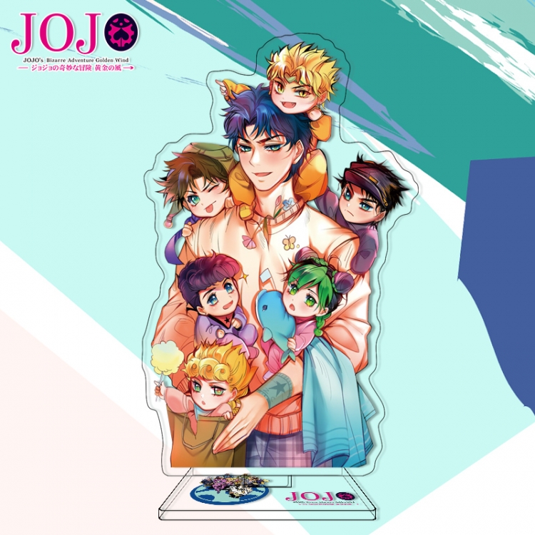 JoJos Bizarre Adventure Anime characters acrylic Standing Plates Keychain 16cm