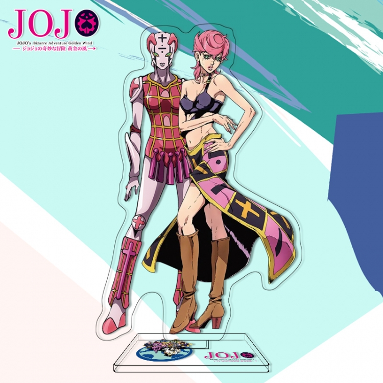 JoJos Bizarre Adventure Anime characters acrylic Standing Plates Keychain 16cm