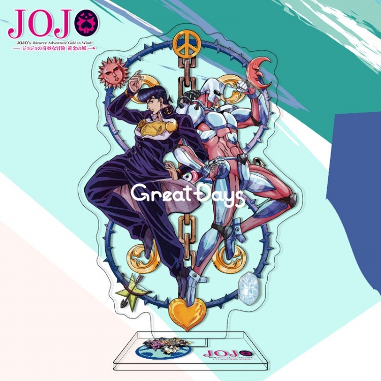 JoJos Bizarre Adventure Anime characters acrylic Standing Plates Keychain 16cm