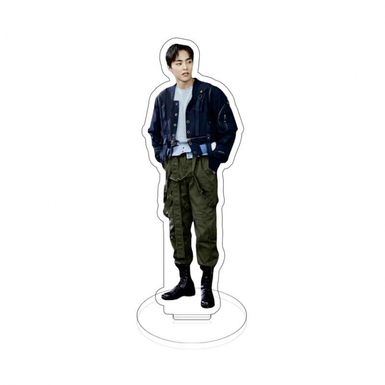 EXO star characters acrylic Standing Plates Keychain 10cm