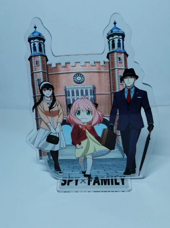 SPY×FAMILY Anime Laser Acrylic Humanoid  keychain Standing Plates 3224