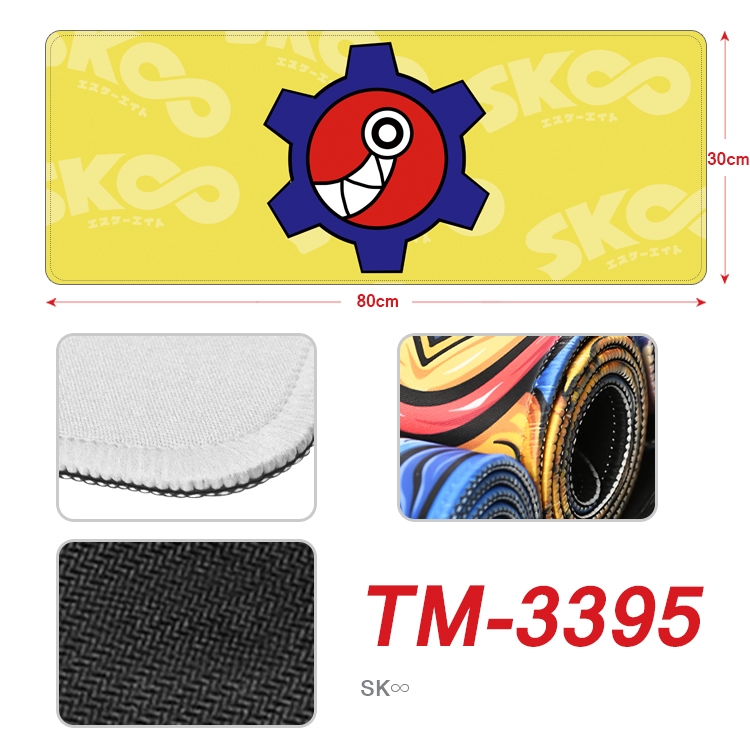 SK∞ Anime peripheral new lock edge mouse pad 30X80cm TM-3395