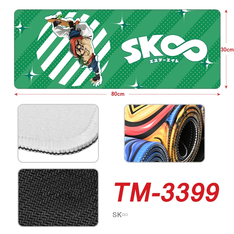 SK∞ Anime peripheral new lock edge mouse pad 30X80cm TM-3399