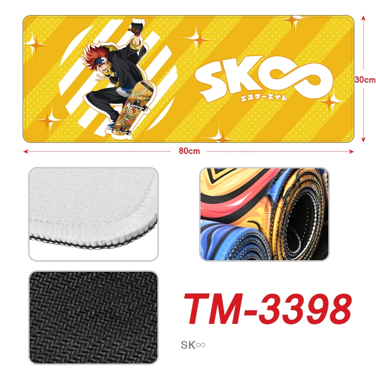 SK∞ Anime peripheral new lock edge mouse pad 30X80cm TM-3398