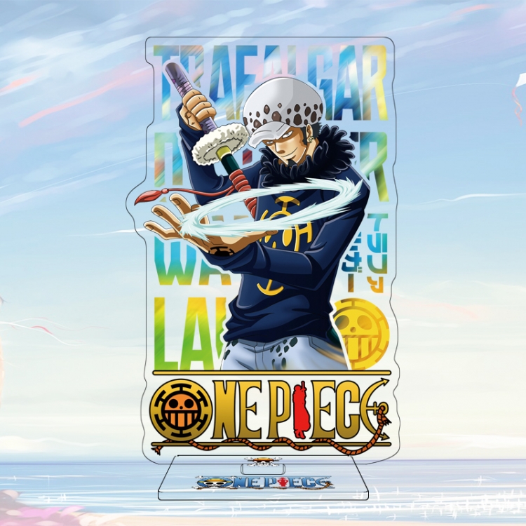 One Piece Anime characters acrylic Standing Plates Keychain 16cm