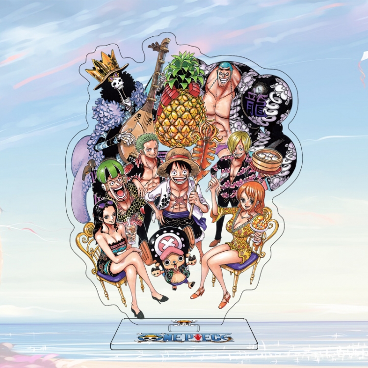 One Piece Anime characters acrylic Standing Plates Keychain 16cm