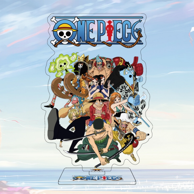 One Piece Anime characters acrylic Standing Plates Keychain 16cm