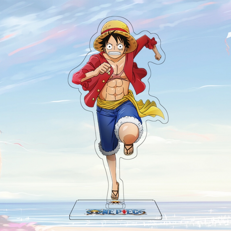 One Piece Anime characters acrylic Standing Plates Keychain 16cm