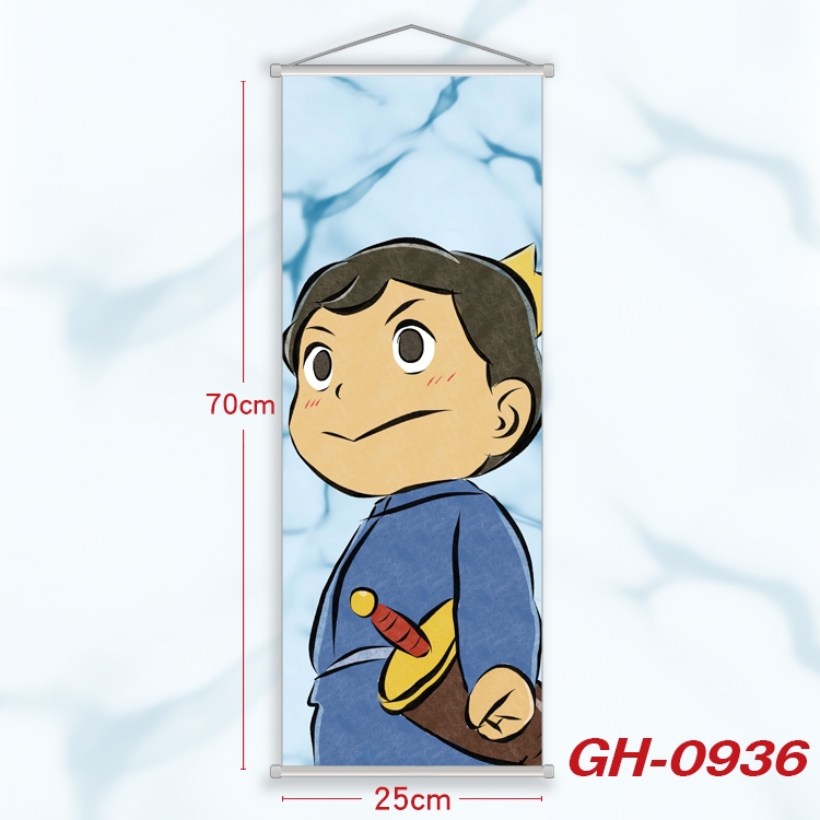 king ranking Plastic Rod Cloth Small Hanging Canvas Painting 25x70cm price for 5 pcs GH-0936