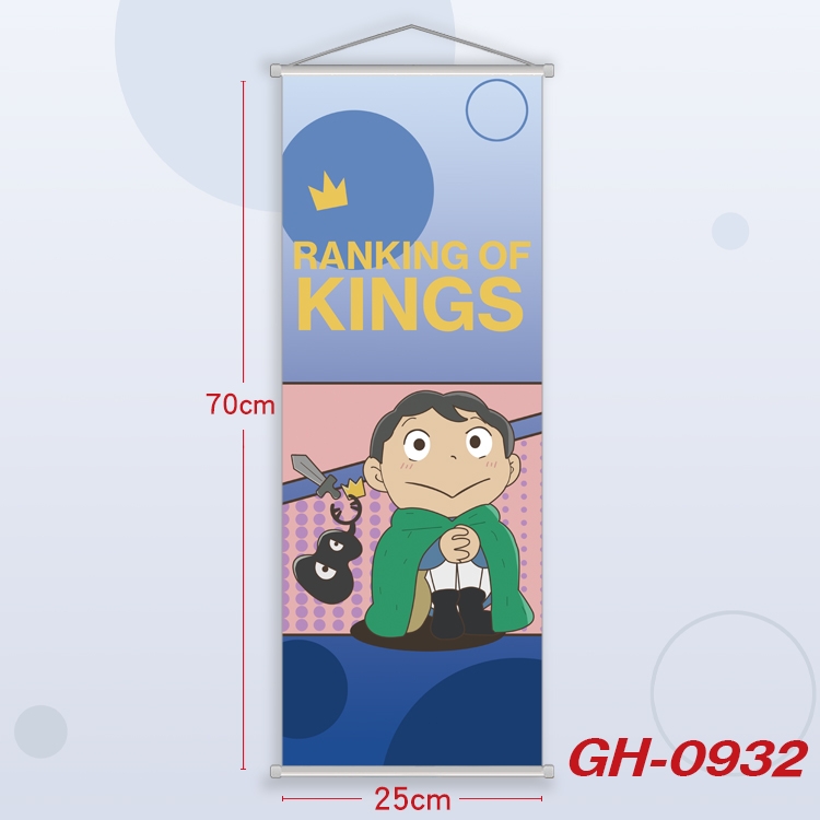 king ranking Plastic Rod Cloth Small Hanging Canvas Painting 25x70cm price for 5 pcs GH-0932