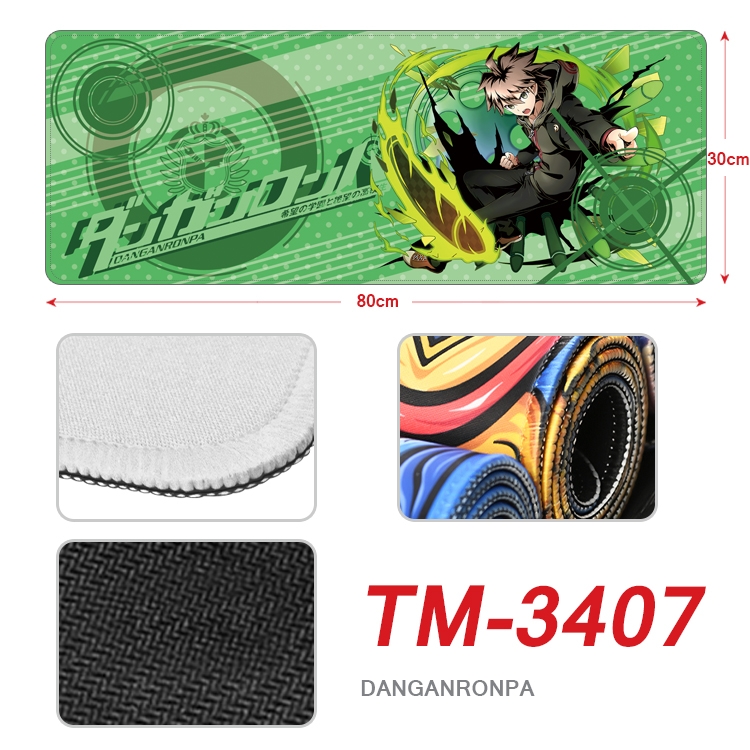 Dangan-Ronpa Anime peripheral new lock edge mouse pad 30X80cm TM-3407