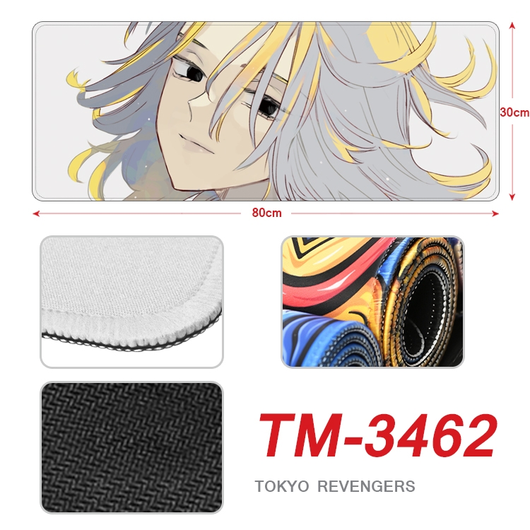 Tokyo Revengers Anime peripheral new lock edge mouse pad 30X80cm TM-3462