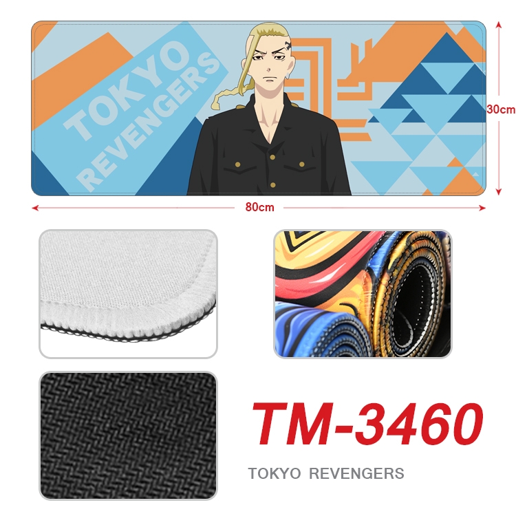 Tokyo Revengers Anime peripheral new lock edge mouse pad 30X80cm TM-3460