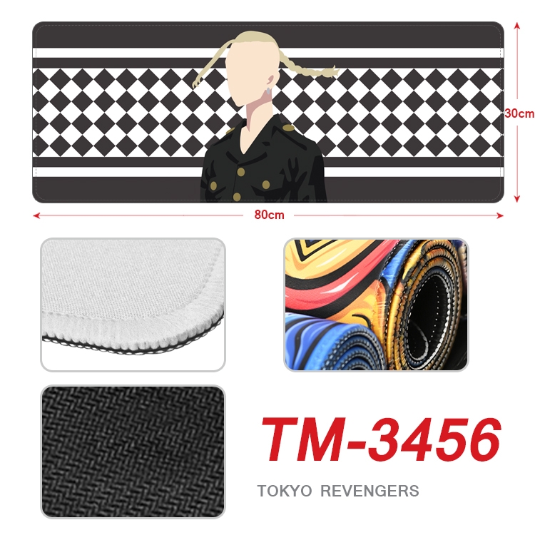 Tokyo Revengers Anime peripheral new lock edge mouse pad 30X80cm TM-3456
