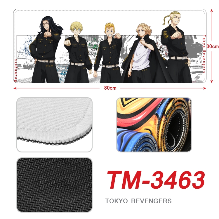 Tokyo Revengers Anime peripheral new lock edge mouse pad 30X80cm TM-3463