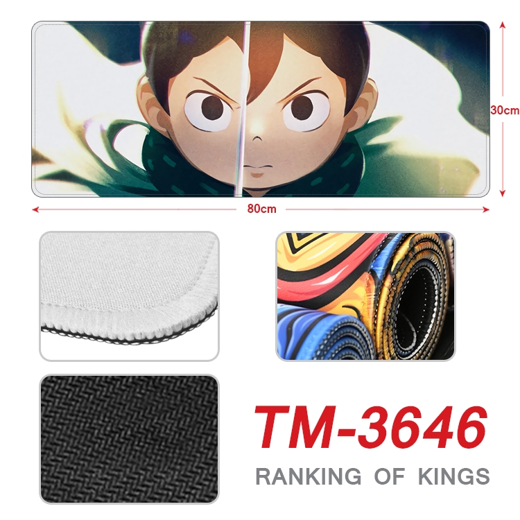 king ranking Anime peripheral new lock edge mouse pad 30X80cm TM-3646