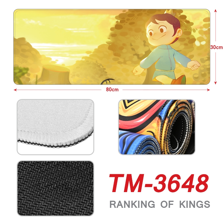 king ranking Anime peripheral new lock edge mouse pad 30X80cm TM-3648